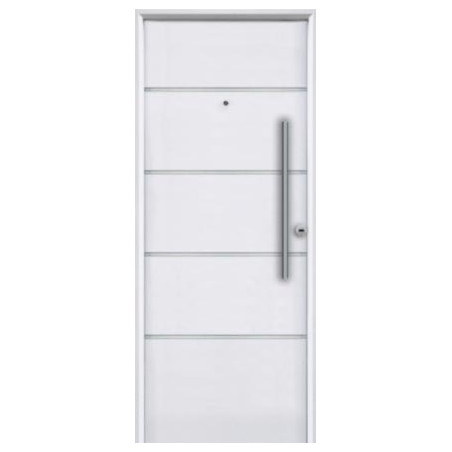 Puerta Futura 80 cm blanca derecha Pavir