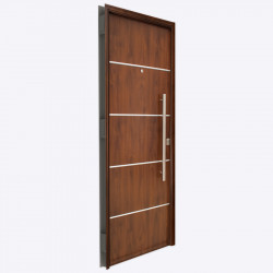 Puerta futura simil madera...
