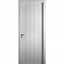 Puerta Gema M blanca marco...