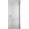 Puerta Gema R blanca marco madera 80/15 I Oblak