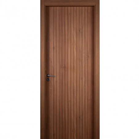 Puerta Gema R cedro marco madera 80/15 I Oblak