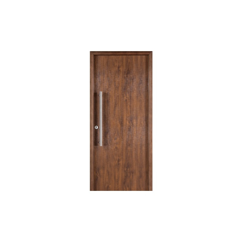 Puerta mod 1100 cedro marco chapa 80 I Oblak
