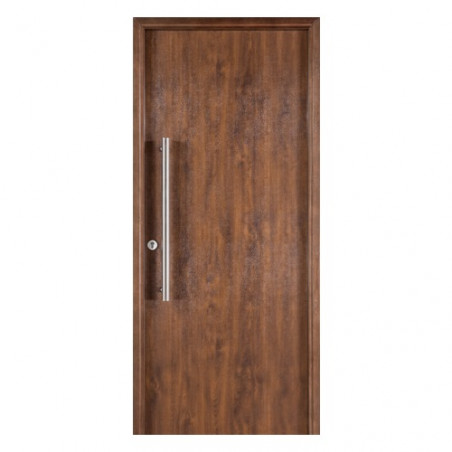 Puerta mod 1100 cedro marco chapa 80 I Oblak