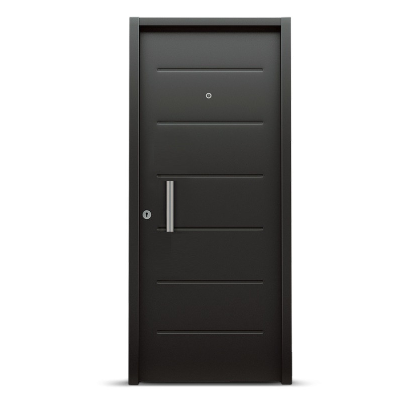 Puerta 1810 negra 80 cm derecha Artestamp