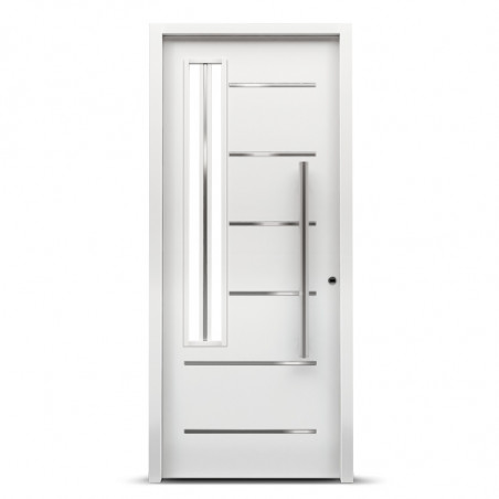 Puerta AC86 80 cm blanca izquierda Artestamp