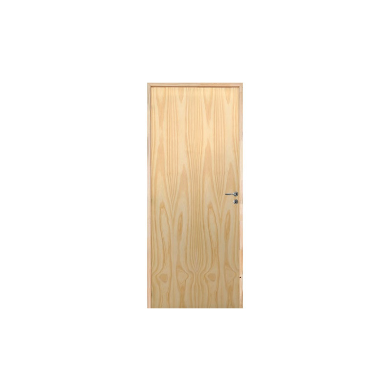 Puerta placa Nativa marco madera 80/10 I Oblak