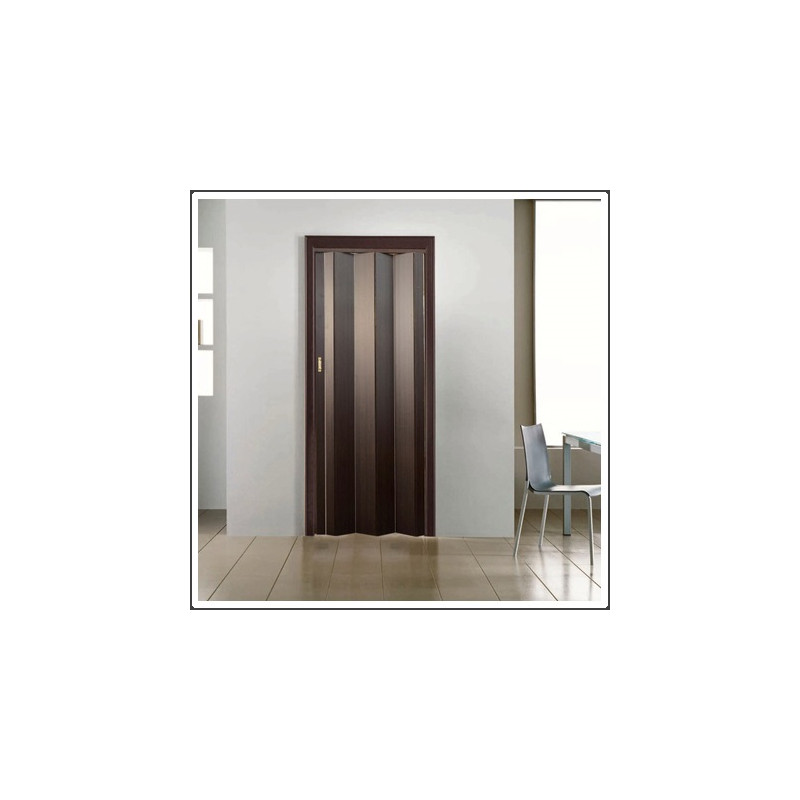 Puerta plegadiza Ecco lisa wengue 88 x 200 cm Proteus