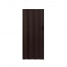 Puerta plegadiza PVC ciega wengue 80 x 200 cm.
