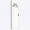 puerta Sol clasica 80 cm blanca izquierda Pavir