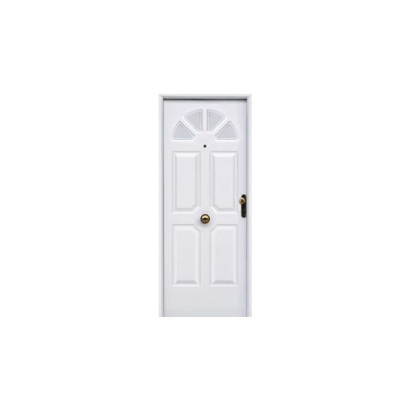Puerta Sol 80 cm con pintura horno blanca I Pavir