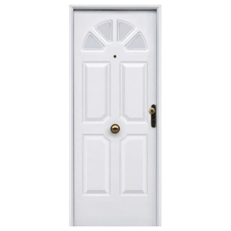 Puerta Sol 80 cm con pintura horno blanca I Pavir