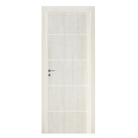 Puerta Tekstura H Nevada marco madera 80/15 I Oblak