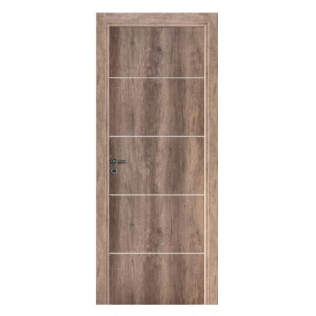Puerta Tekstura H Nogal marco madera 80/15 D Oblak