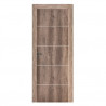 Puerta Tekstura H Nogal marco madera 80/15 D Oblak