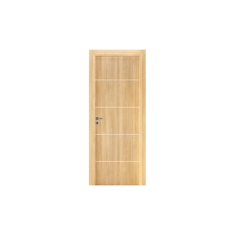 Puerta Tekstura H Roble marco madera 80/15 I Oblak