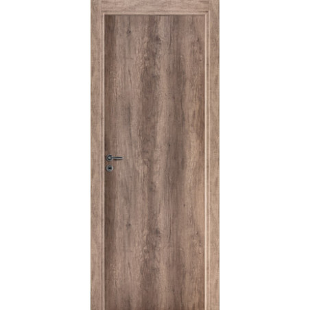 Puerta Tekstura L Nogal marco madera 80/15 D Oblak