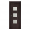 Puerta Tekstura Q Wengue marco madera 70/15 I Oblak