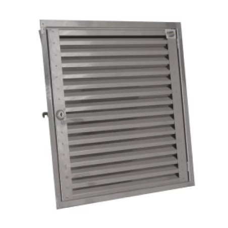 Puerta acero inoxidable 40 x 40 cm para hidromasaje Dhinox