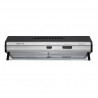 Purificador Bios Duo 60cm negro con frente acero inoxidable Spar