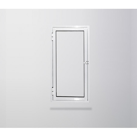 Raja lucera 30 x 100 cm vidrio entero marco aluminio