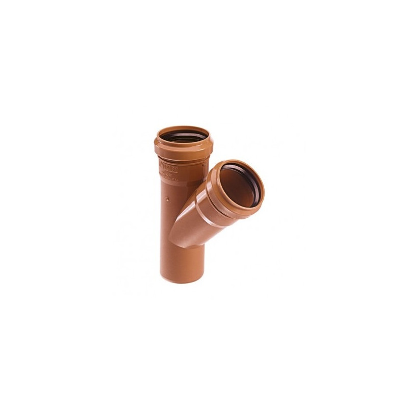 Ramal reduccion 45º MH 110 x 63mm Junta elastica