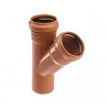 Ramal reduccion 45º MH 110 x 63mm Junta elastica