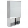 Botiquin acero inoxidable 30 x 50 x 8 cm Dhinox