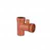 Ramal 90º con ventilacion 110mm Junta elastica