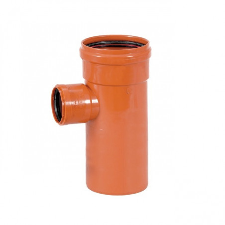 Ramal reduccion 90º MH 110x63mm Junta elastica