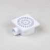 Receptaculo ducha PVC 10 x 10 cm Concorplast