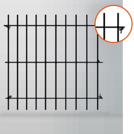 Reja hierro macizo 150 x 110 cm
