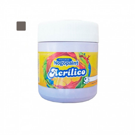 Acrilico artistico 200cc cacao Nogopaint