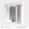 Botiquin laqueado B62 60 x 60 cm Schneider