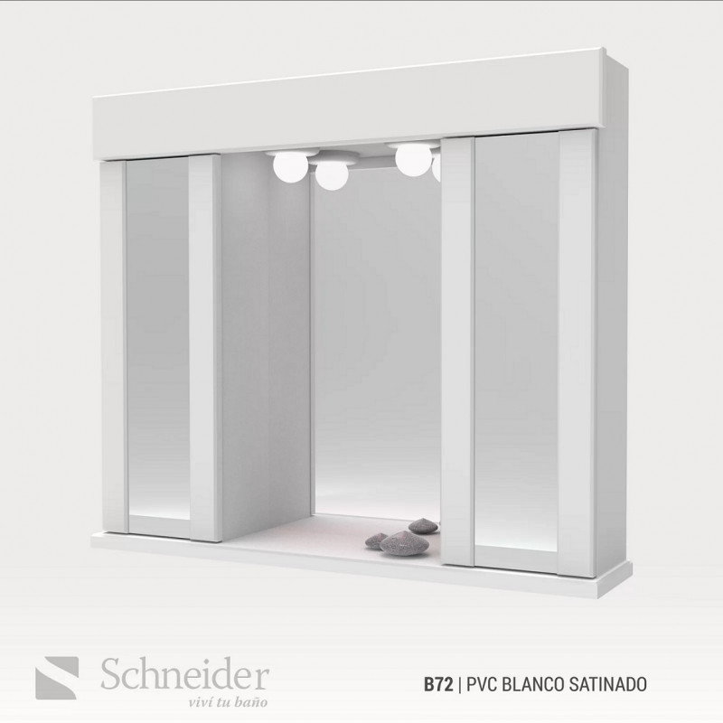 Botiquin laqueado B72 70 x 70 cm Schneider