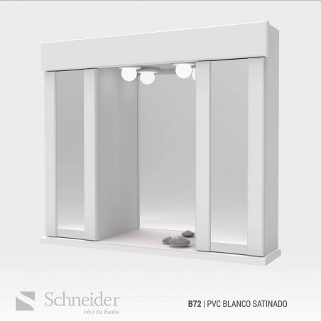Botiquin laqueado B72 70 x 70 cm Schneider