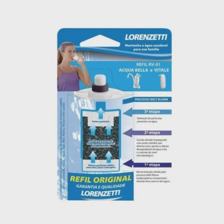 Filtro de repuesto para canilla acqua bella Lorenzetti