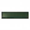 Caja revestimiento Subway biselada verde ingles 7.5 x 30 cm