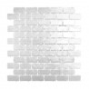 Plancha revestimiento Brick blanco perlado Venetile