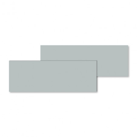 Caja revestimiento liso gris 10 x 21cm Gabriella