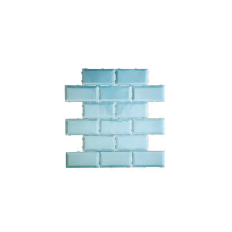 Plancha revestimiento subway aqua perlado Venetile