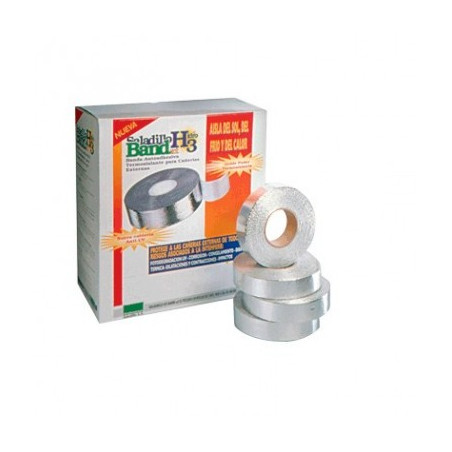 Rollo cinta aluminio XT para termofusion 4cm x 7 mts