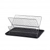 Secaplatos acero cromado 38x30x21cm Vonne
