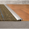 Separador aluminio Quick Fix 33mm cromo mate Atrim