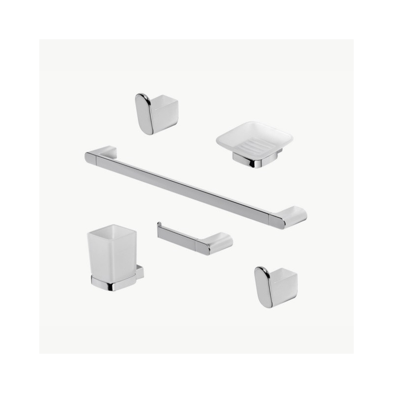 Juego de accesorios para baño Linea 16000 Soria Peirano