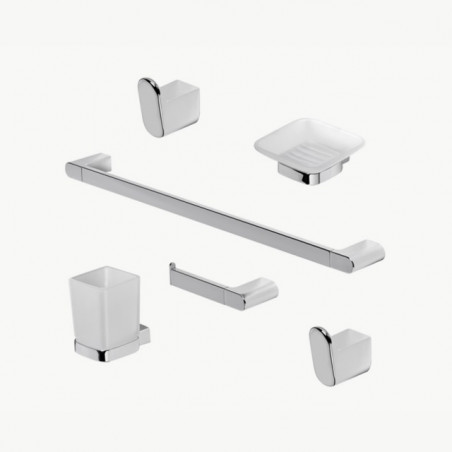 Juego de accesorios para baño Linea 16000 Soria Peirano