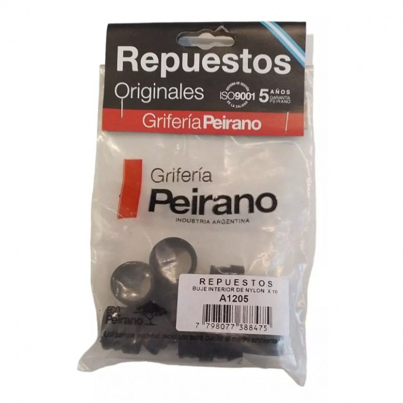 Buje interior nylon repuesto Peirano