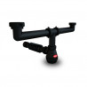 Sifon negro extensible doble 1 1/2" 40/50mm Duke