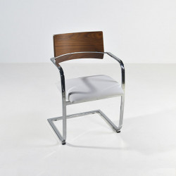 Silla 505 asiento tapizado...