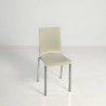 Silla 929 blanca cromada Simet
