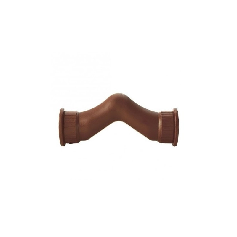 Curva sobrepaso inyectada termofusion 3/4"